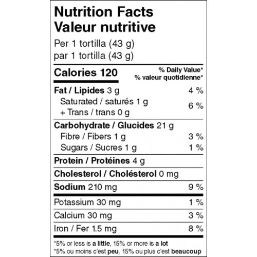 Grimm's Fine Foods Tortilla Wrap Original 600 g