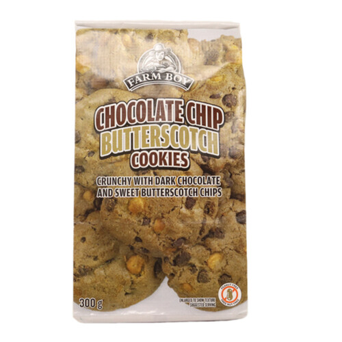 Farm Boy Cookies Chocolate Chip Butterscotch 300 g