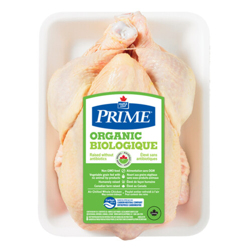 Prime Organic Whole Chicken 1.3 kg 