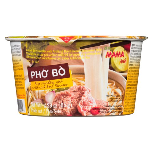 Mama Instant Noodles Bowl Beef Vietnamese Style 65 g