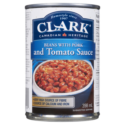 Clark Baked Beans Pork & Tomato Sauce 398 ml