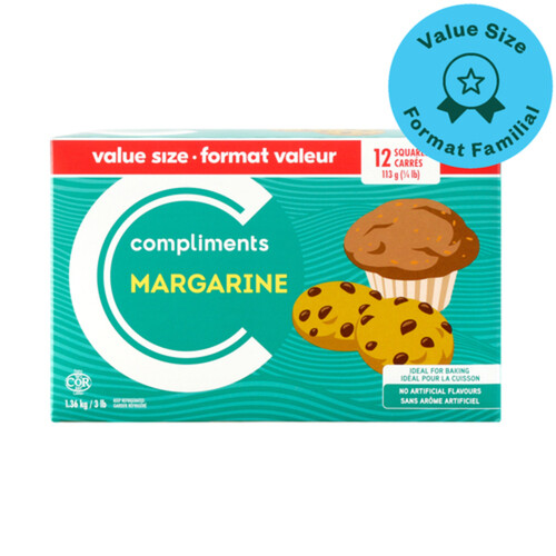 Compliments Margarine Hard 1.36 kg