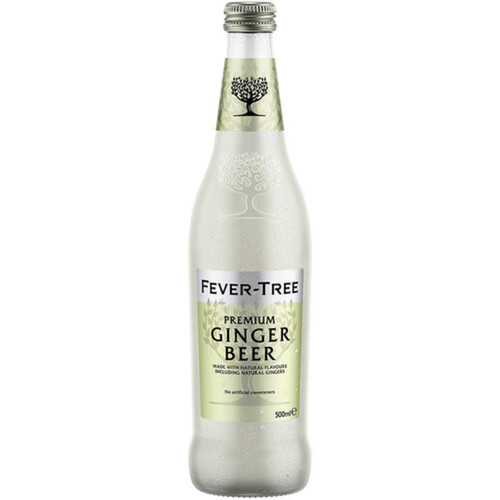 Fever-Tree Light Soft Drinks Ginger Beer 500 ml (bottle)