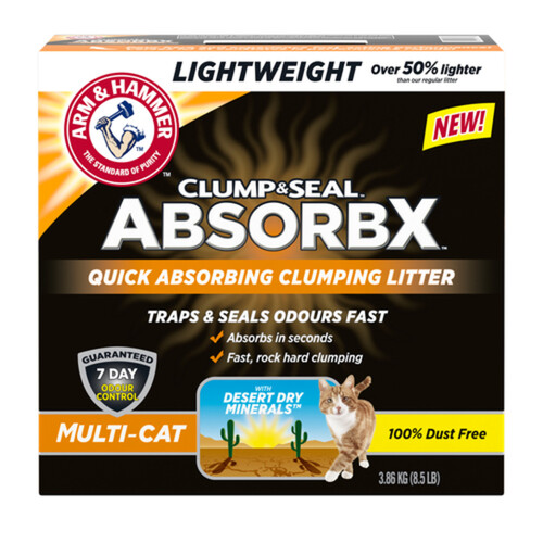 Arm & Hammer Multi-Cat Litter Quick Absorbing 3.86 kg