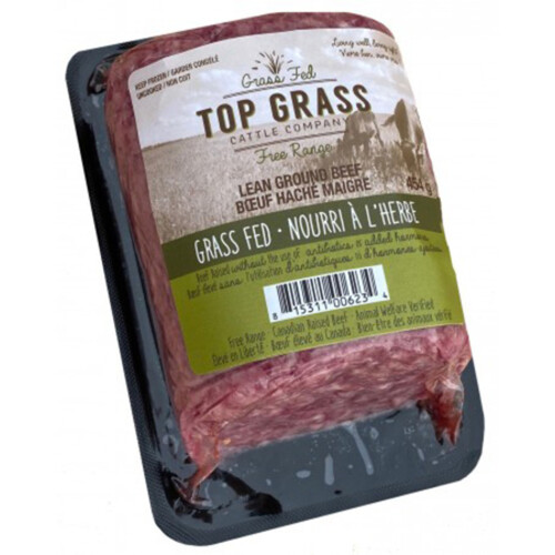 Top Grass Beef Ground Extra Lean 454 g