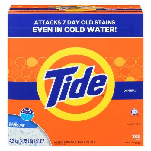 Tide Laundry Detergent Powder Ultra Compact Original 4.2 kg