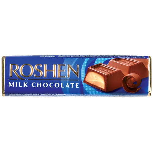 Roshen Milk Chocolate Bar With Creme Brule 45 g