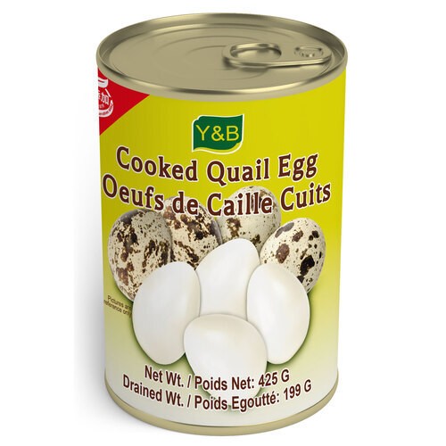 Y&B Cooked Quail Egg 425 g