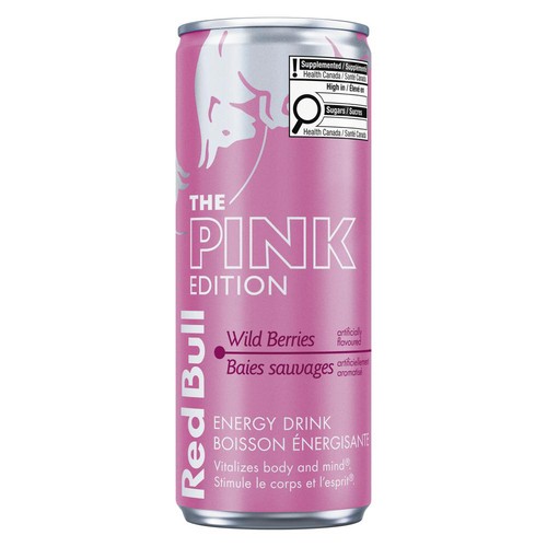 Red Bull Energy Drink Pink Edition Wild Berries 250 ml (can)