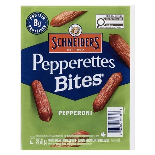 Schneiders Pepperettes Bites Sausage Snacks Pepperoni 250 g