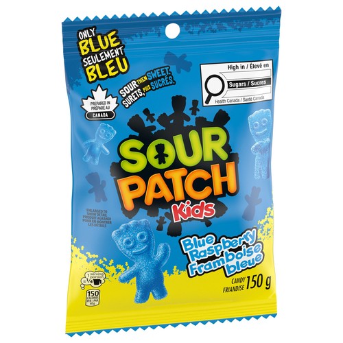 Sour Patch Kids Candy Blue Raspberry 150 g
