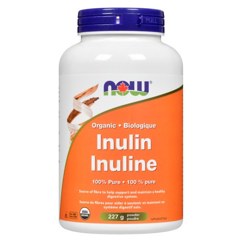 Now Foods Organic Nutritional Supplement 100% Pure Inulin Powder 227 g