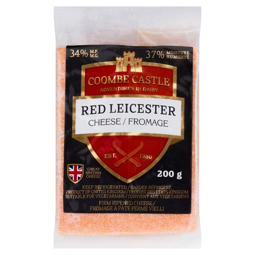 Coombe Castle Cheese Red Leicester 200 g