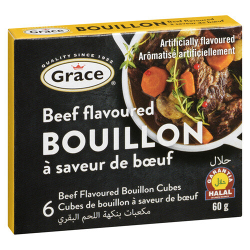 Grace Bouillon Cubes Beef Flavour 60 g
