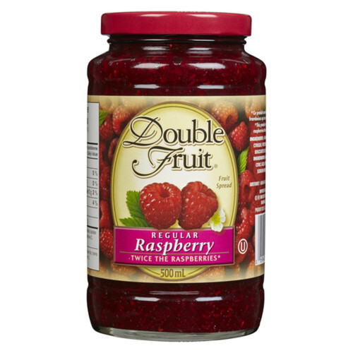 Double Fruit Jam Raspberry 500 ml