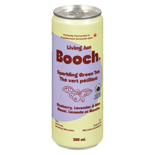 Booch Sparkling Green Tea Blueberry, Lavender & Mint 355 ml