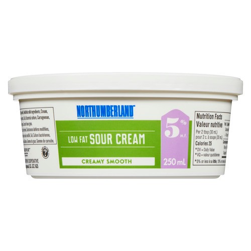 Northumberland 5% Sour Cream Low Fat 250 ml