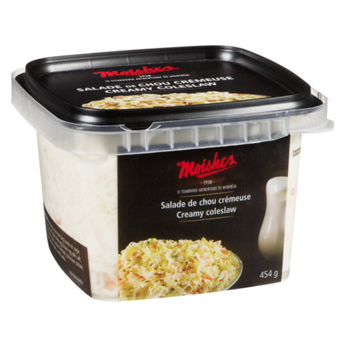 Moishes Salad Creamy Coleslaw 454 g