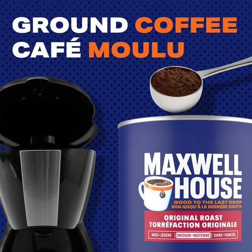 Maxwell House Ground Coffee Original Roast 864 g