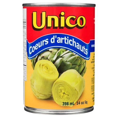 Unico Artichoke Hearts 398 ml