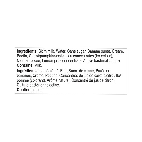 Siggi's Skyr Yogurt 2% Banana 4 x 100 g