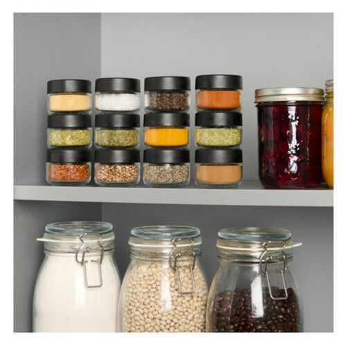 Trudeau Small Spice Jar Set Of 12 - iQ living