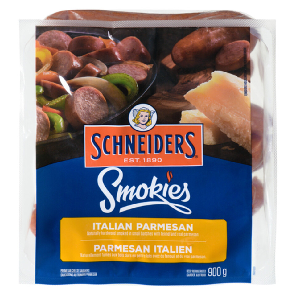 Schneiders Smokies Pork Sausages Italian Parmesan 900 g Voilà Online