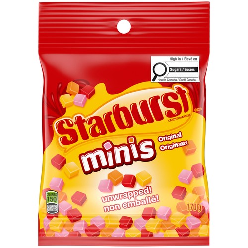 Starburst Mini Candy Original 170 g