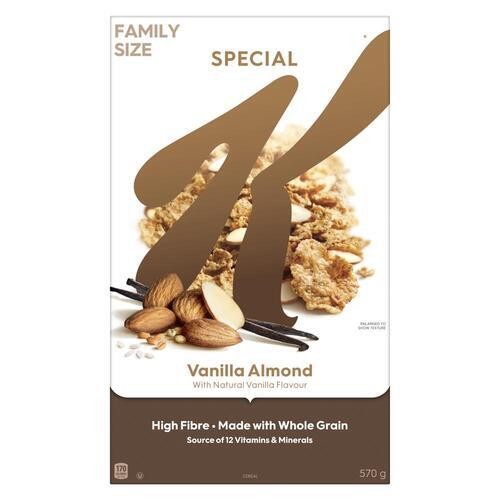 Kellogg's Special K Cereal Vanilla Almond 570 g