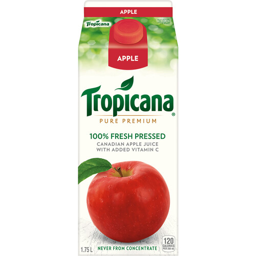 Tropicana Pure Premium Juice Apple 1.75 L