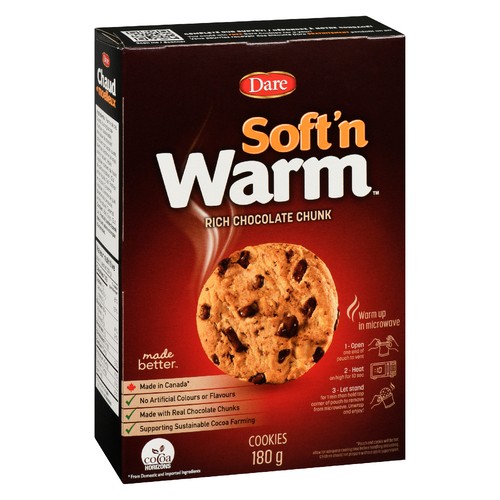 Dare Cookies Soft'n Warm Chocolate Chunk 180 g