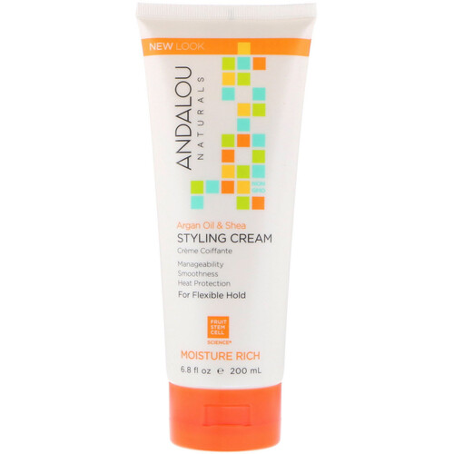 Andalou Naturals Styling Cream Argan Oil & Shea  200 ml