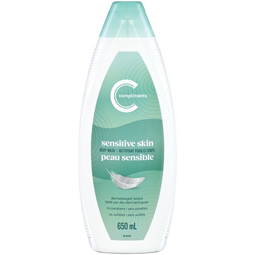 Compliments Body Wash Sensitive Skin 650 ml