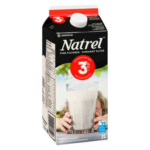 Natrel 3.25% Milk Homogenized 2 L