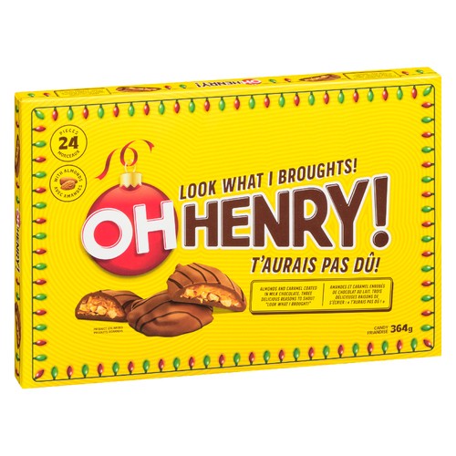 Oh Henry! Chocolate Bar Praline Xmas Shapes 364 g