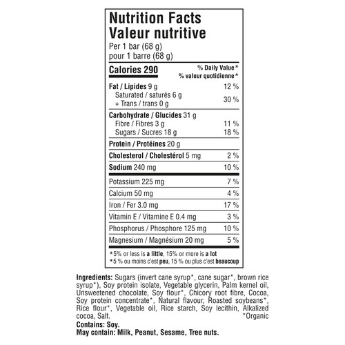 Builders Protein Bars Chocolate Mint 6 x 68 g