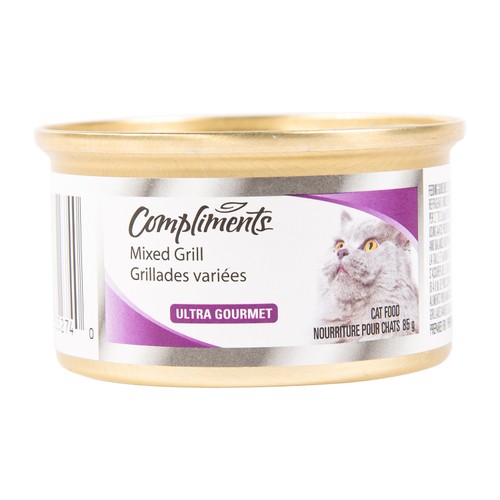 Compliments Cat Food Ultra Gourmet Mixed Grill 85 g