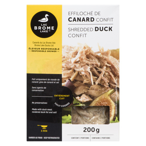 Brome Lake Ducks LTD Shredded Duck Confit 200 G