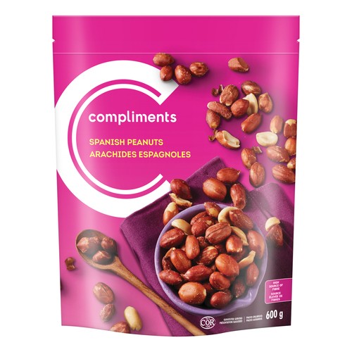 Compliments Spanish Peanuts 600 g