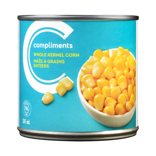 Compliments Whole Kernel Corn 341 ml