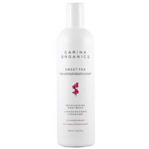 Carina Organics Daily Moisturizing Body Wash Sweet Pea 360 ml