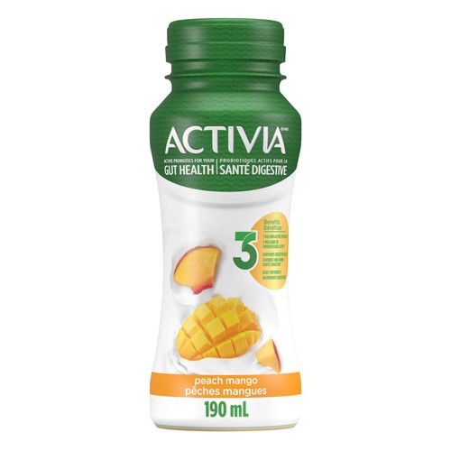Activia Probiotic Smoothie Peach Mango 190 ml