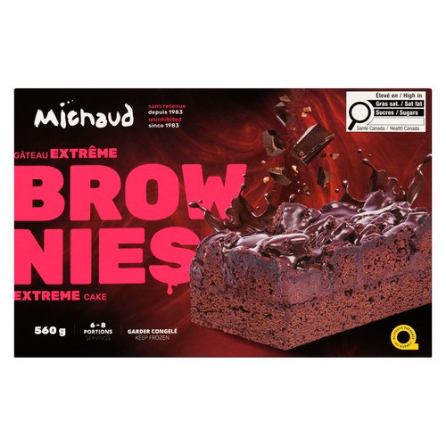 Michaud Brownie Extreme Cake 560 g (frozen)