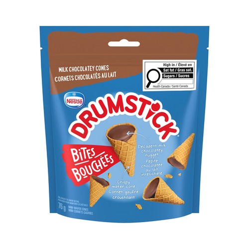 Drumstick Chocolate Bites Milk Chocolatey Cones 76 g