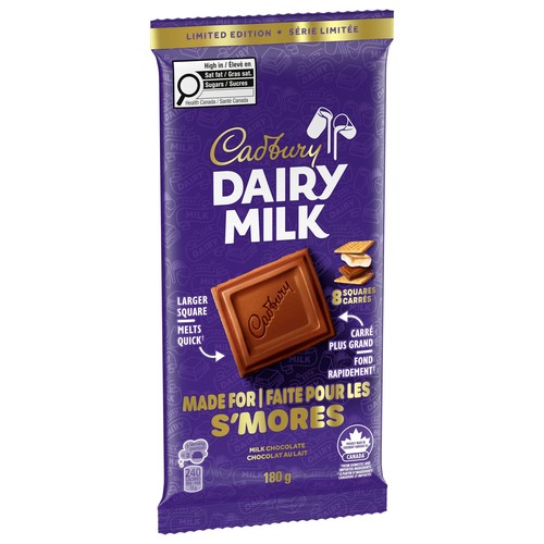 Dairy Milk Chocolate Bar S'mores 180 g
