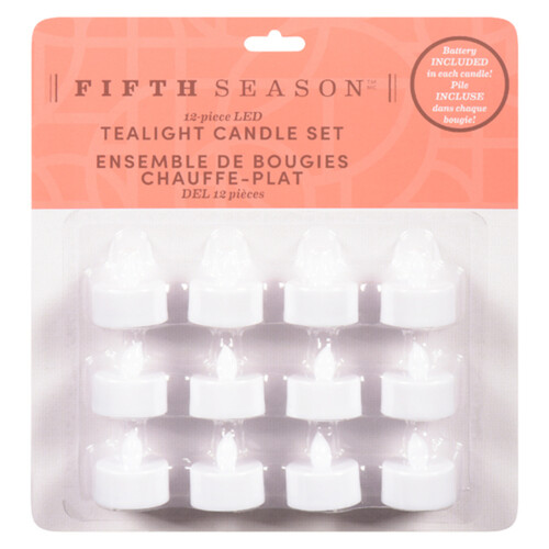 Fifth Season Candles Set Tealight 12 Pack