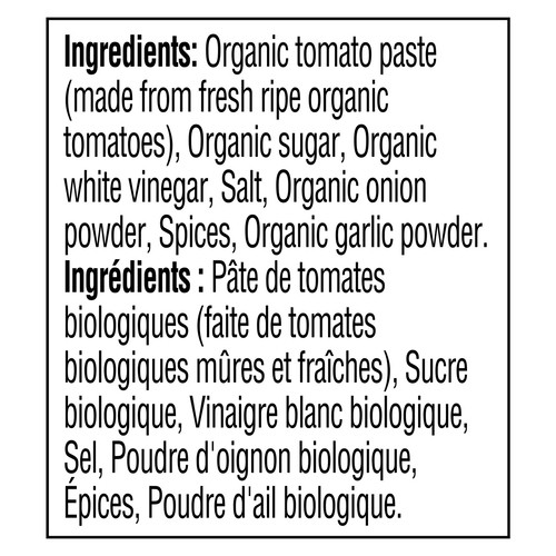 Heinz Organic Tomato Ketchup 750 ml