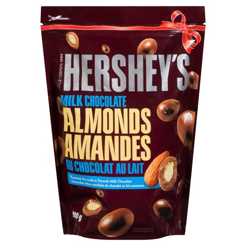 Hershey's Chocolate Bar Almond Covered 900 g