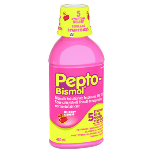 Pepto Bismol Stomach Relief Liquid Cherry 480 ml