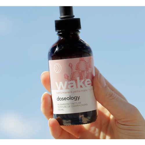 Doseology Wake Tincture Supplements Mushroom Lion's Mane & Yerba Mate 100 ml